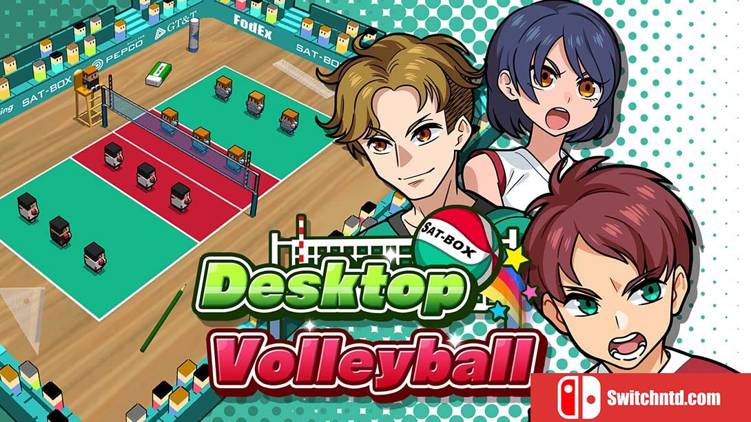 桌上排球 Desktop Volleyball 英语_0