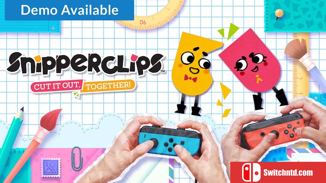 你裁我剪！斯尼帕 Snipperclips 中文_0