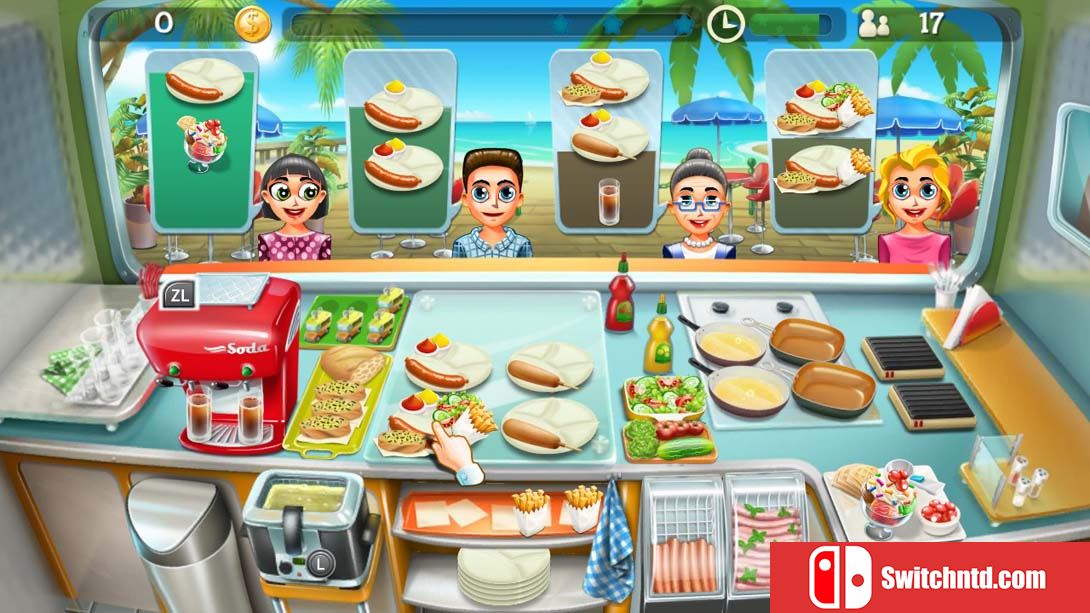 【美版】餐车大亨 Food Truck Tycoon 英语_2