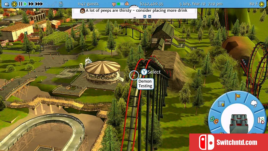 过山车大亨3 RollerCoaster Tycoon 3 Complete Edition 英语_1