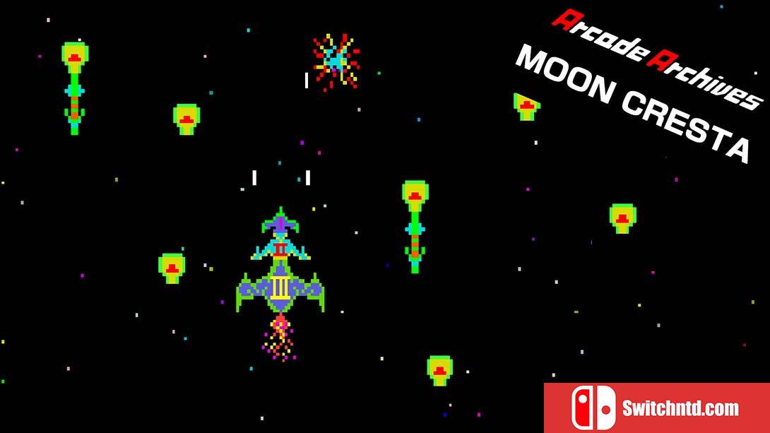 月冠登陆艇 Arcade Archives Moon Cresta 英语_0