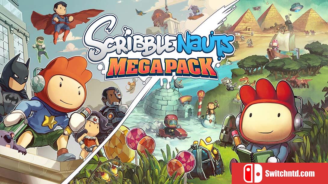 涂鸦冒险家：超大组合包 Scribblenauts Mega Pack 英语_0