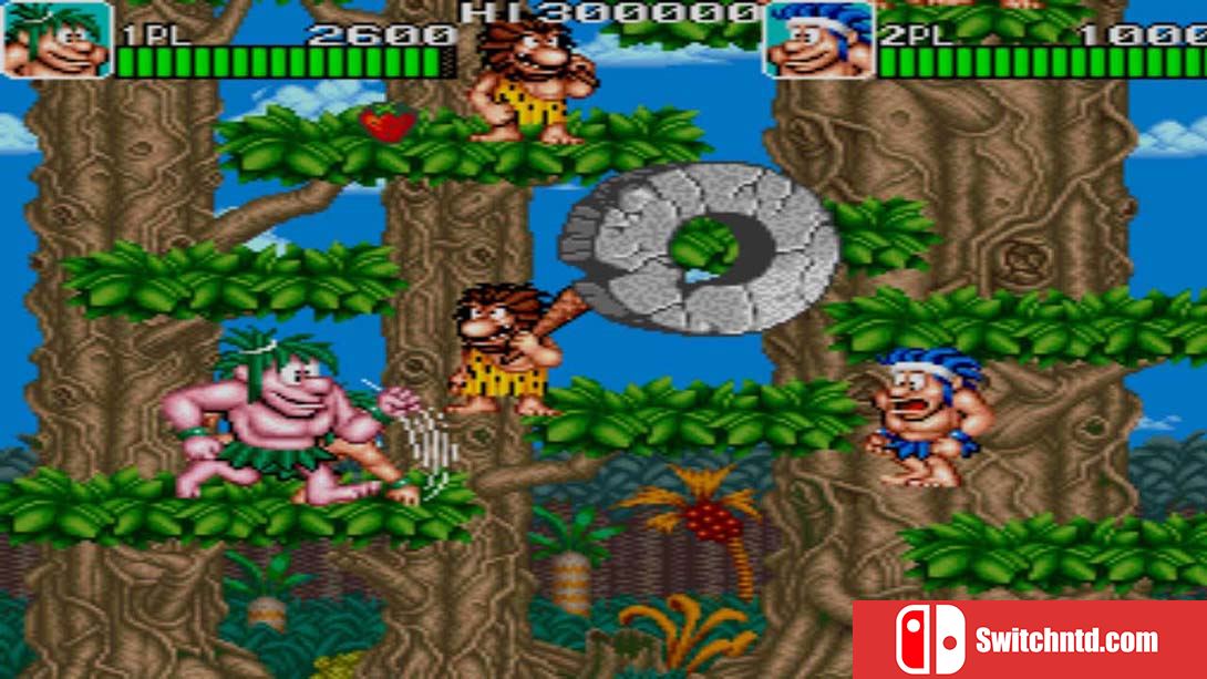 Johnny Turbo 经典街机：战斗原始人 Johnny Turbos Arcade Caveman Ninja 中文_3