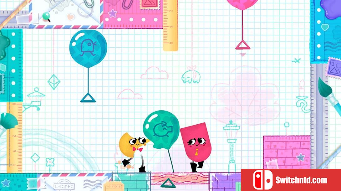 你裁我剪！斯尼帕 Snipperclips 中文_6