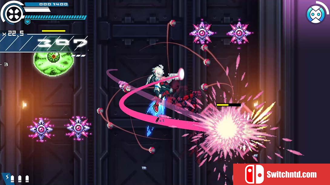 银白钢铁X Gunvolt Chronicles Luminous Avenger iX 中文_2