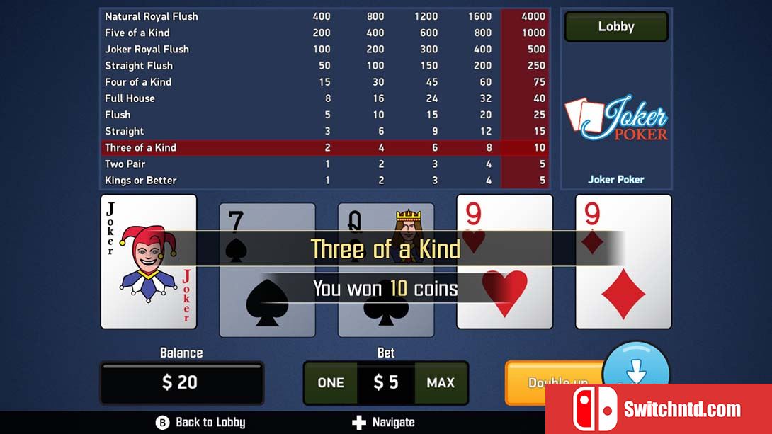 Joker Poker - Video Poker 英语_1