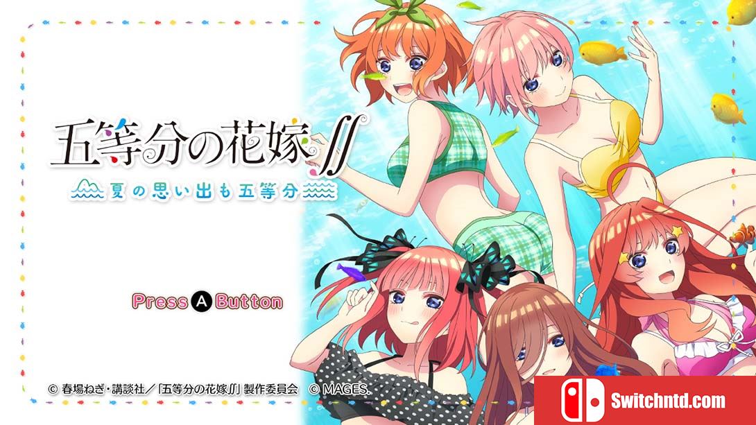 五等分的新娘 ～夏日的回忆也五等分 Gotobun no Hanayome Natsu n... 日语_3