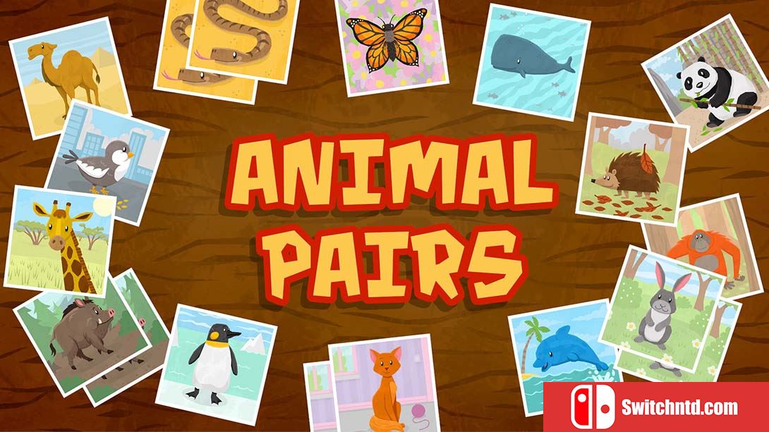 Animal Pairs - Matching N Concentration Game for Toddlers N Kids 英语_0