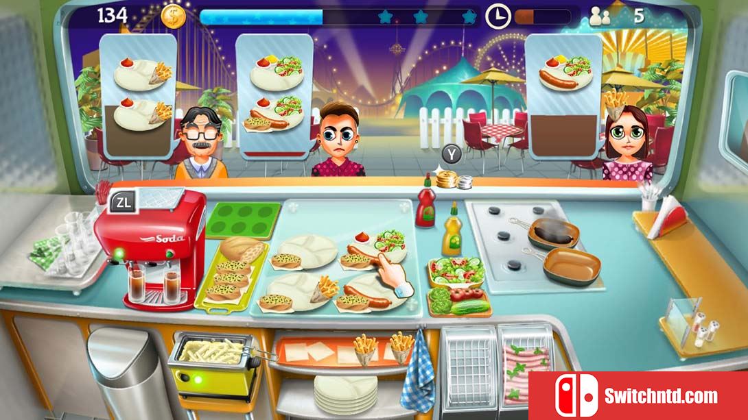 【美版】餐车大亨 Food Truck Tycoon 英语_1