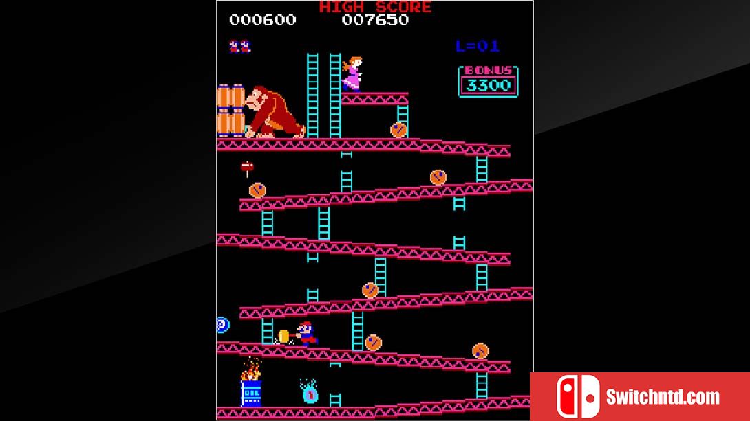 街机档案：大金刚 Arcade Archives DONKEY KONG 英语_6