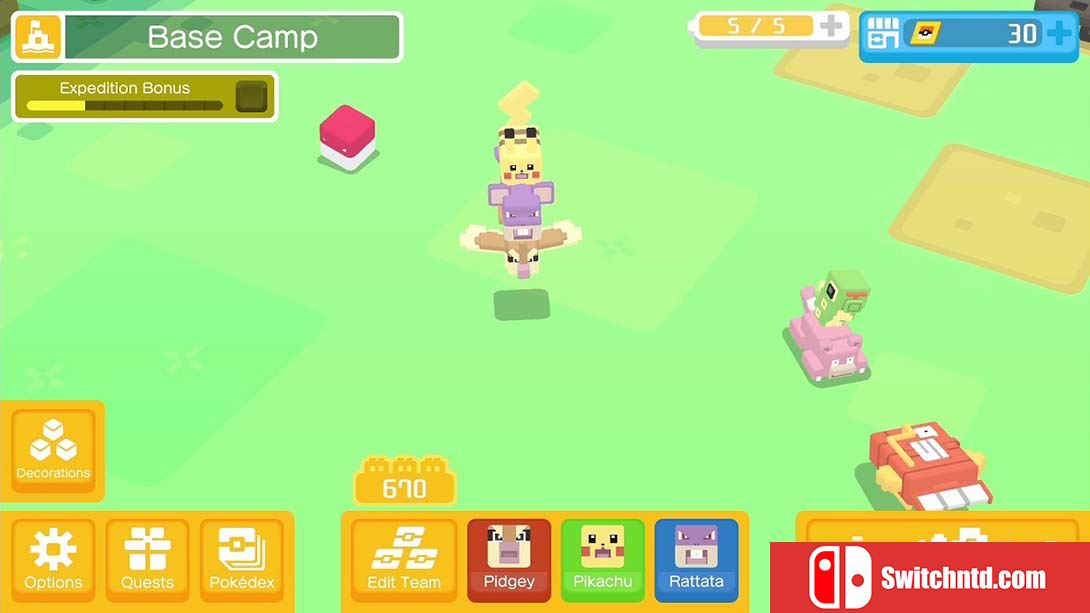 方可梦寻宝探险 Pokémon Quest 中文_1