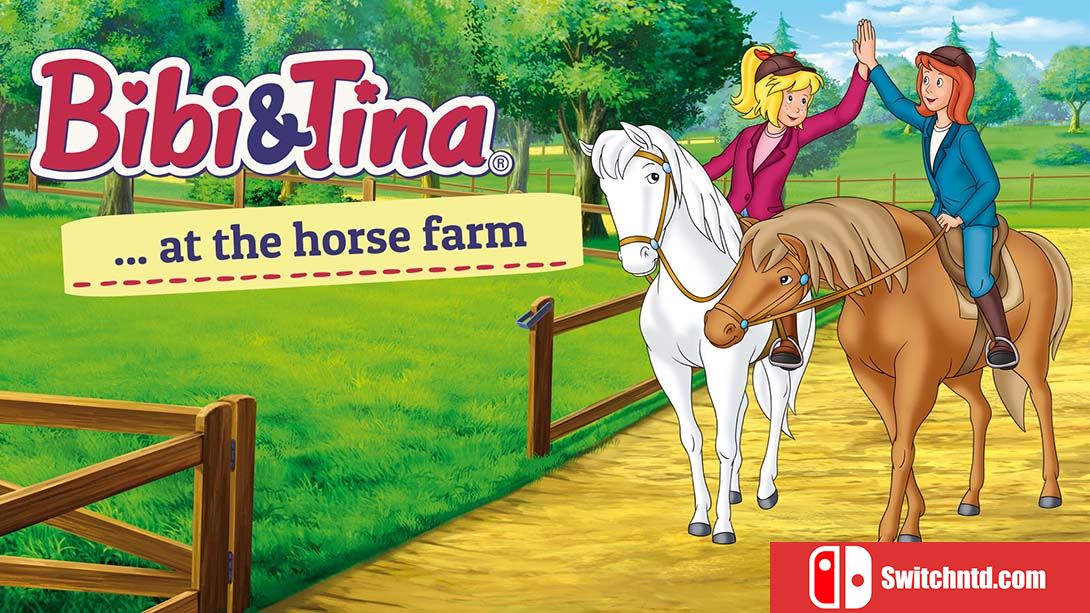 碧比和蒂娜:在马场 Bibi and Tina at the horse farm 英语_0