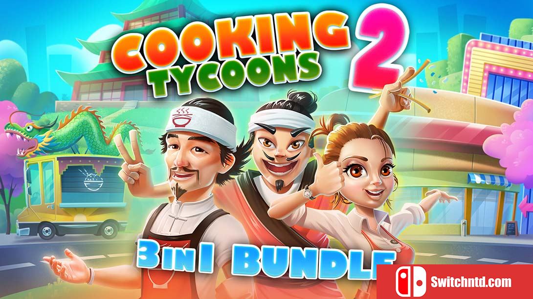 【美版】烹饪大亨三合一2 Cooking Tycoons2 英语_0