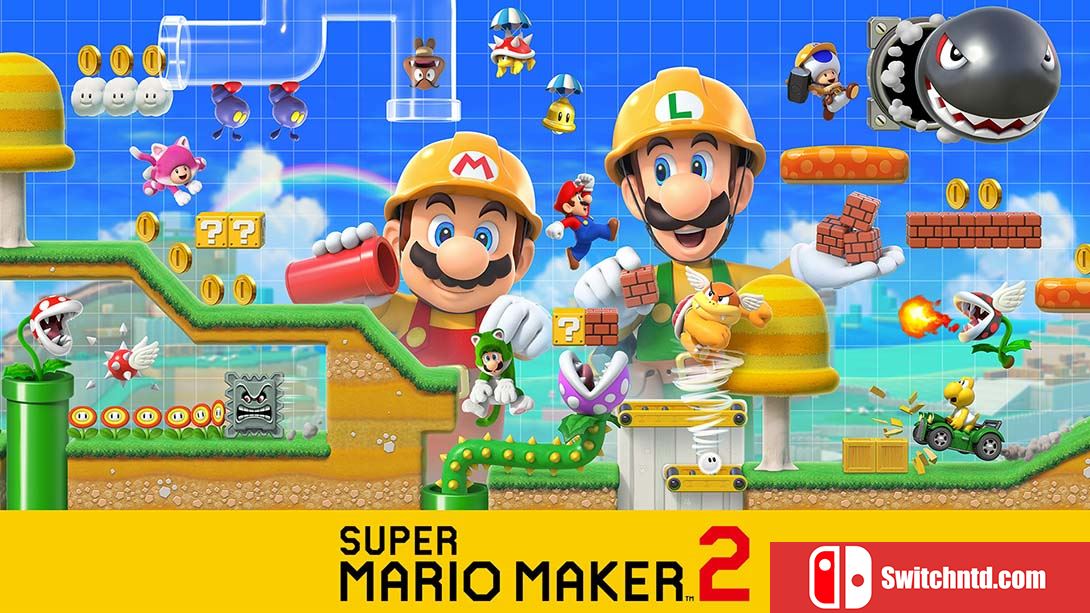 【美版】超级马里奥制造2 SUPER MARIO MAKER 2 中文_0