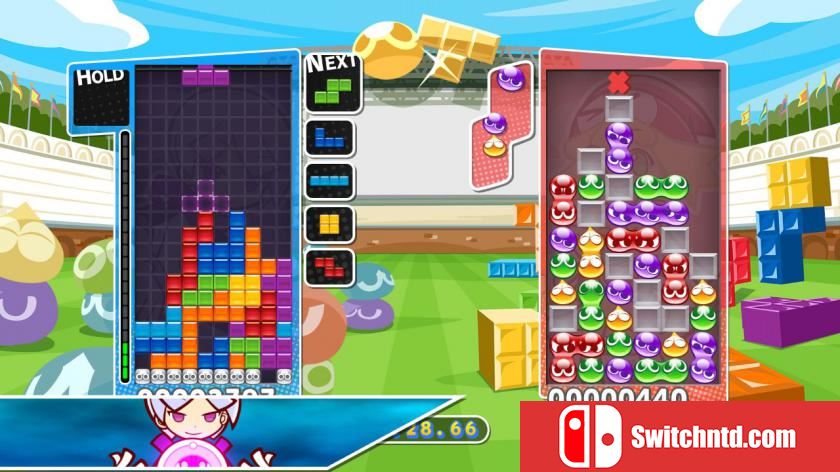 魔法气泡 特趣思 俄罗斯方块 Puyo Puyo Tetris_2