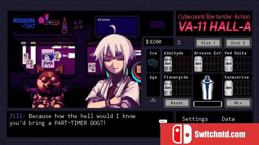 VA-11 HALL-A：赛博朋克酒保行动 VA-11 Hall-A: Cyberpunk Bartender Action_1