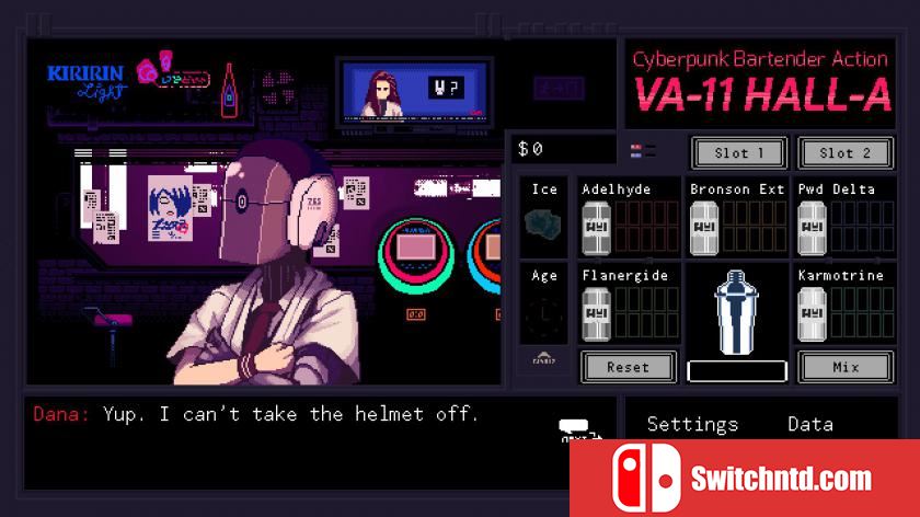 VA-11 HALL-A：赛博朋克酒保行动 VA-11 Hall-A: Cyberpunk Bartender Action_4