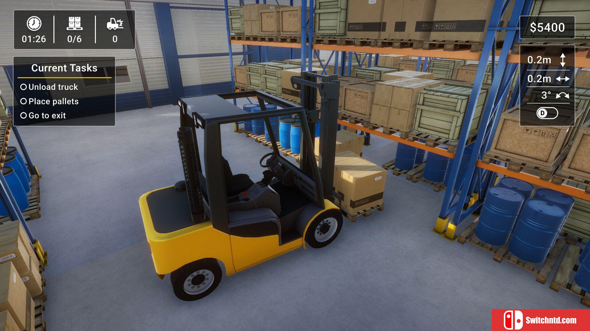 《叉车模拟器2023（Forklift Simulator 2023）》官方中文 TENOKE镜像版[CN/TW/EN/JP]_3