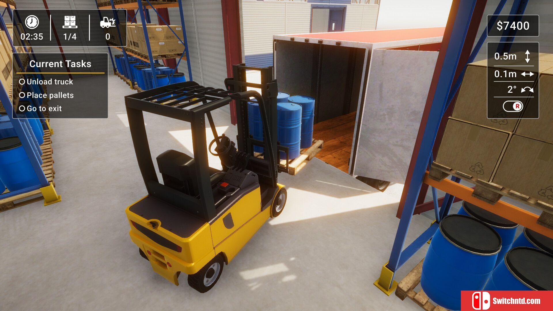 《叉车模拟器2023（Forklift Simulator 2023）》官方中文 TENOKE镜像版[CN/TW/EN/JP]_5