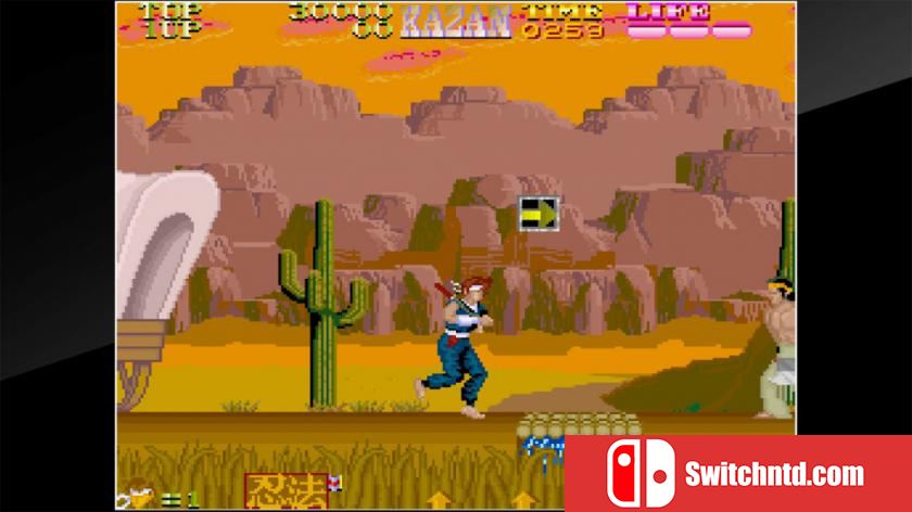 阿卡迪档案馆忍者盖登 Arcade Archives Ninja Kazan_0