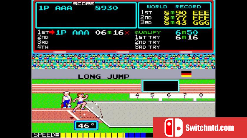 街机档案：田径赛 Arcade Archives TRACK & FIELD_1