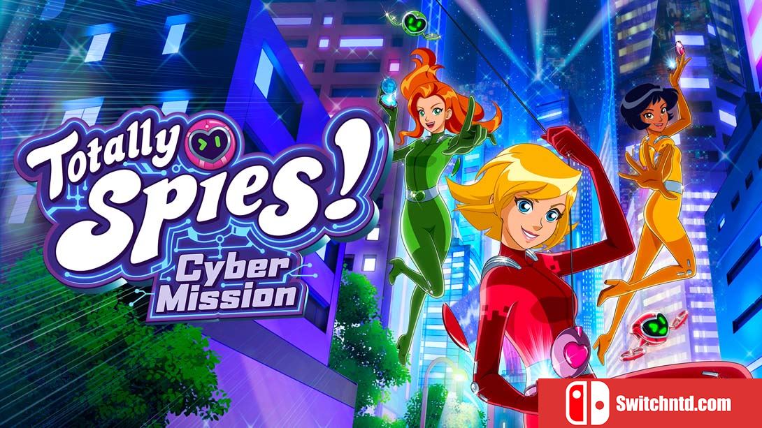 【美版】间谍少女组 电子任务 .Totally Spies! - Cyber Mission 中文_0