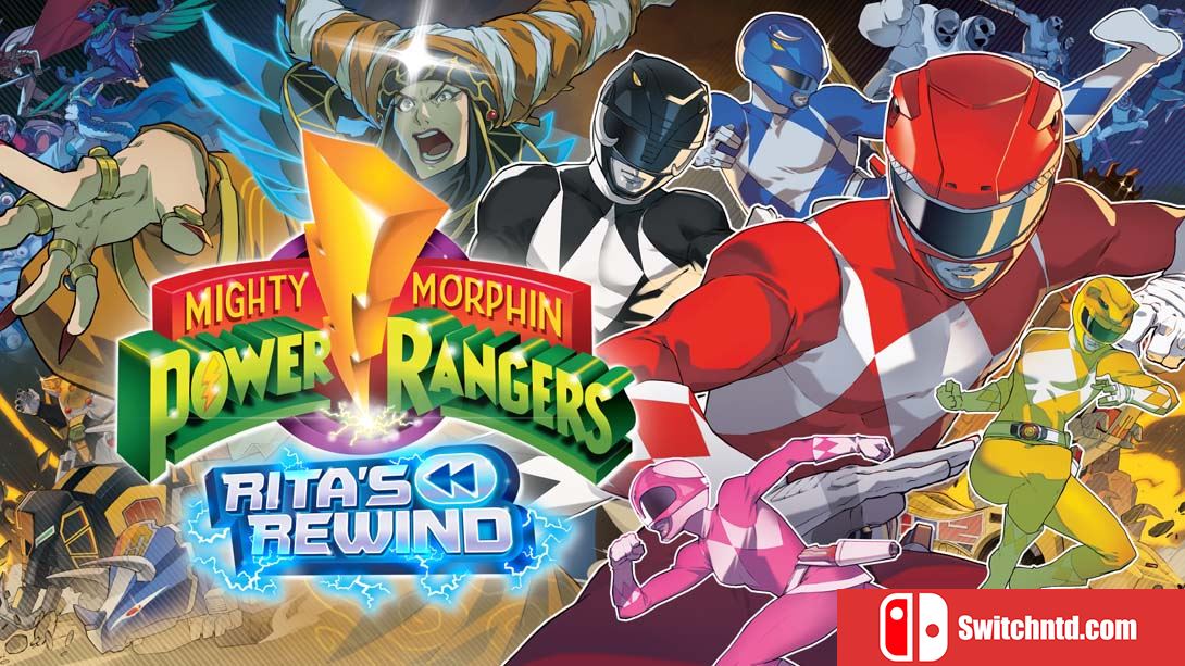 【美版】恐龙战队 丽塔回溯 .Mighty Morphin Power Rangers Rita's Rewind 英语_0