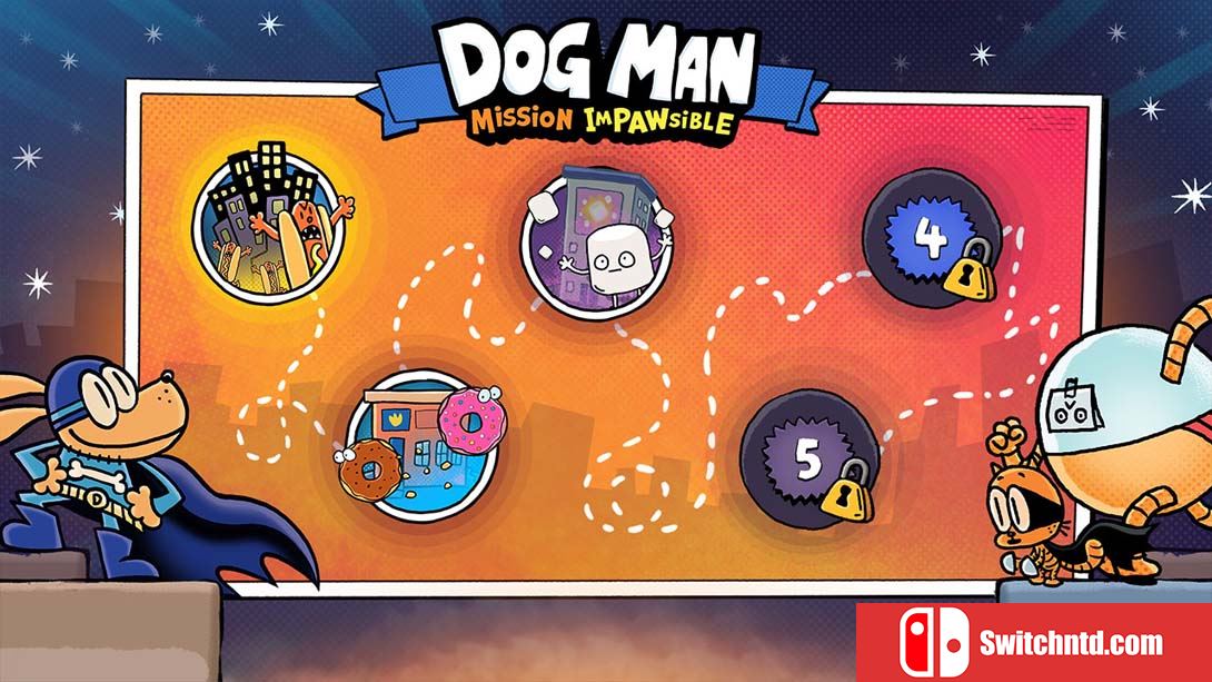 【美版】神探狗狗 爪不可及 .Dog Man Mission Impawsible 英语_5