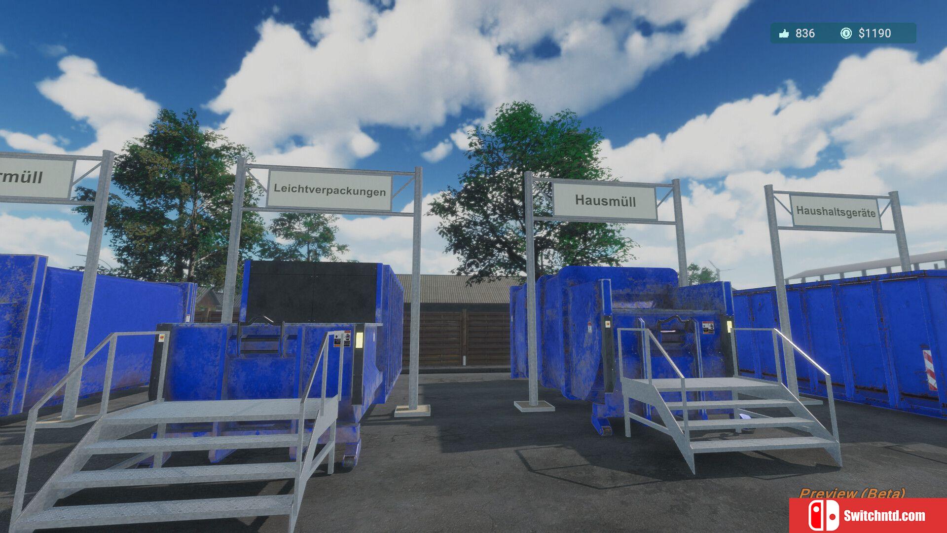 《我的回收中心（My Recycling Center）》集成货柜车扩张DLC TiNYiSO镜像版[EN]_1