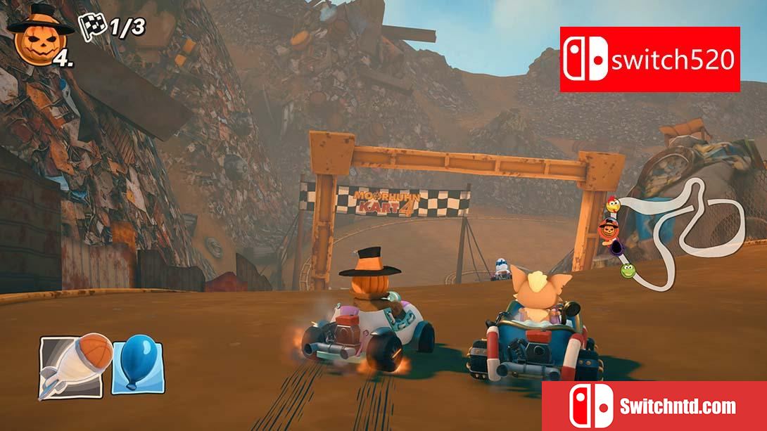 【美版】疯狂鸡卡丁车4 .Crazy Chicken Kart 4 英语_4