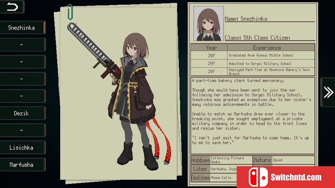 救国少女之斯娜静歌 .Snezhinka（1.0.1）金手指 金手指_1